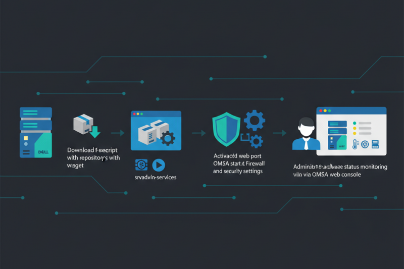 dell 서버 Open Manage Server Administrator설치