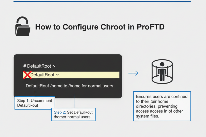 proftpd chroot설정법