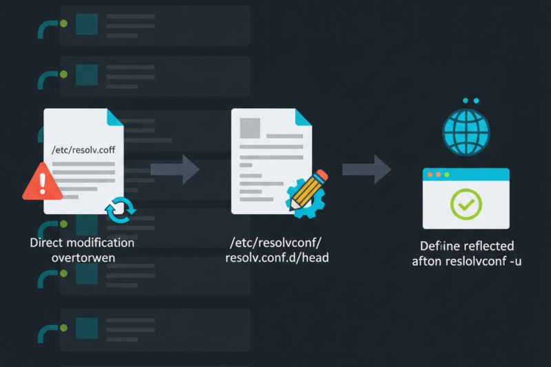 우분투-resolv.conf 파일 수정하기