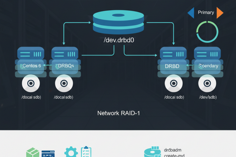centos6.x drbd설치