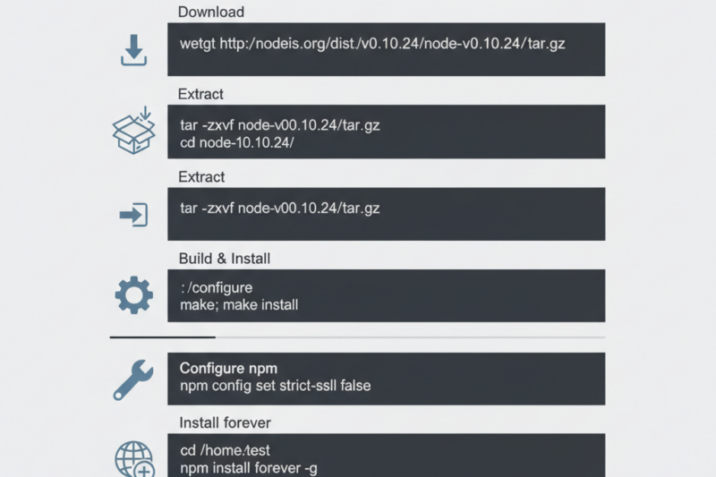 Centos에서 node설치