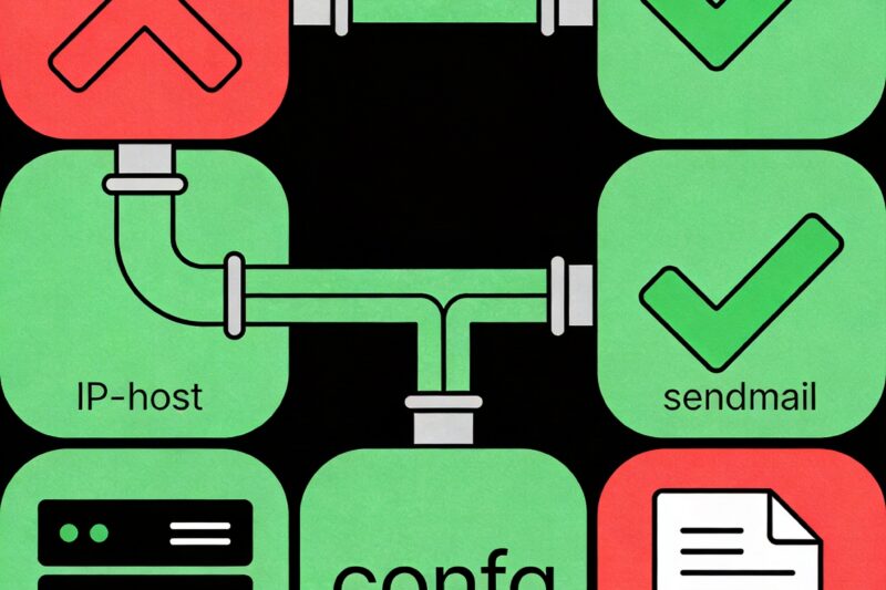 sendmail Trouble Shooting