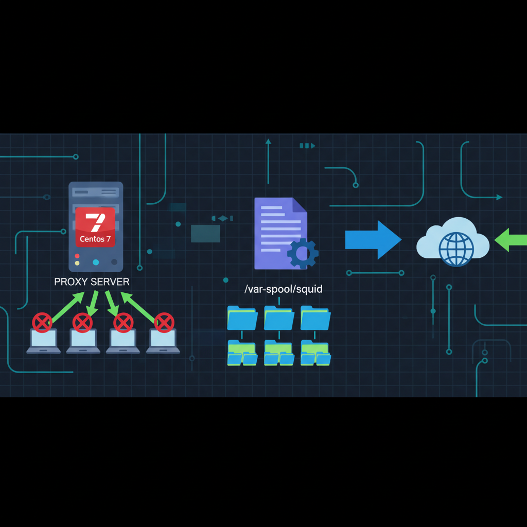 Centos7에 프록시 서버 설정하기