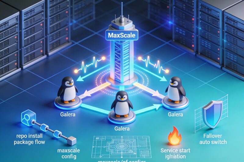 maxscale기반의 DB 이중화 운영