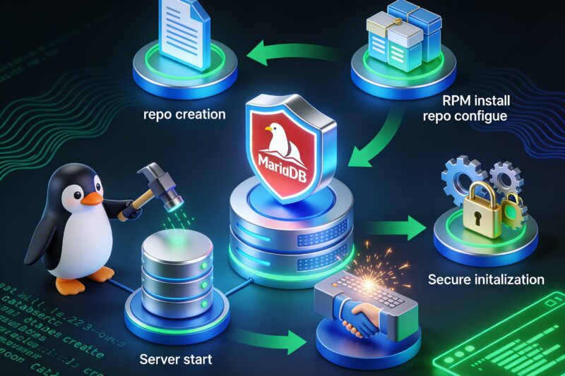 MariaDB 컴파일 후 초기설치할때 에러