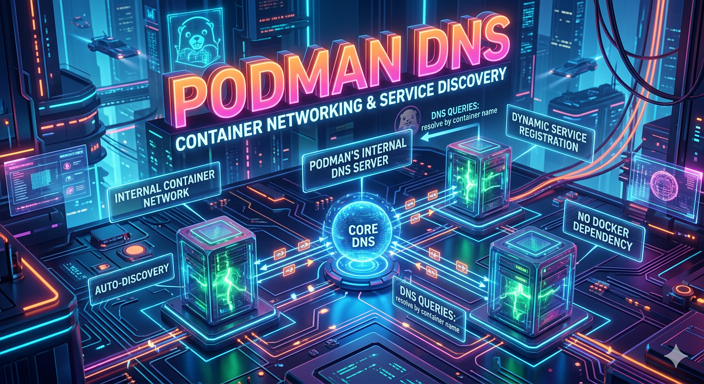 Podman기반의 DNS연동