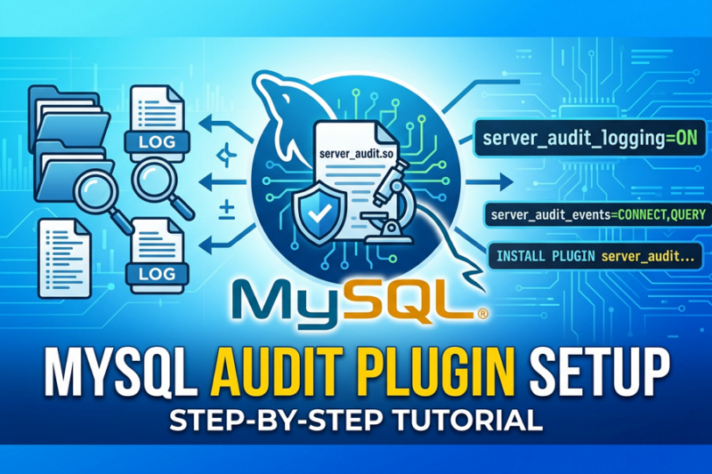 Mysql Audit 기능 설정